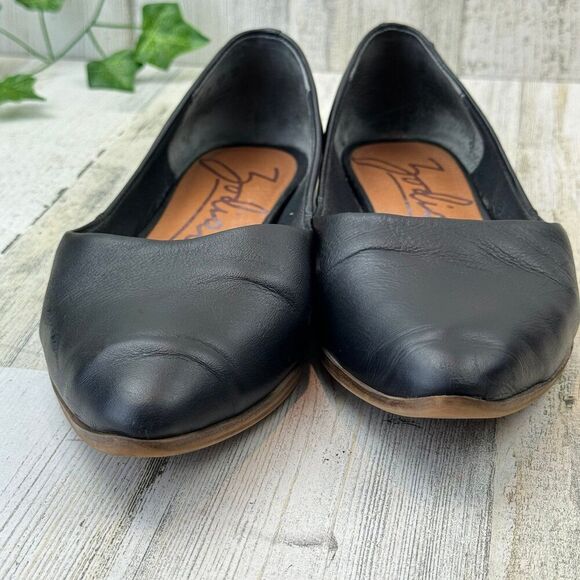 Zodiac Hill Pointed Toe Ballet Black Flat size 9 - Picture 5 of 9